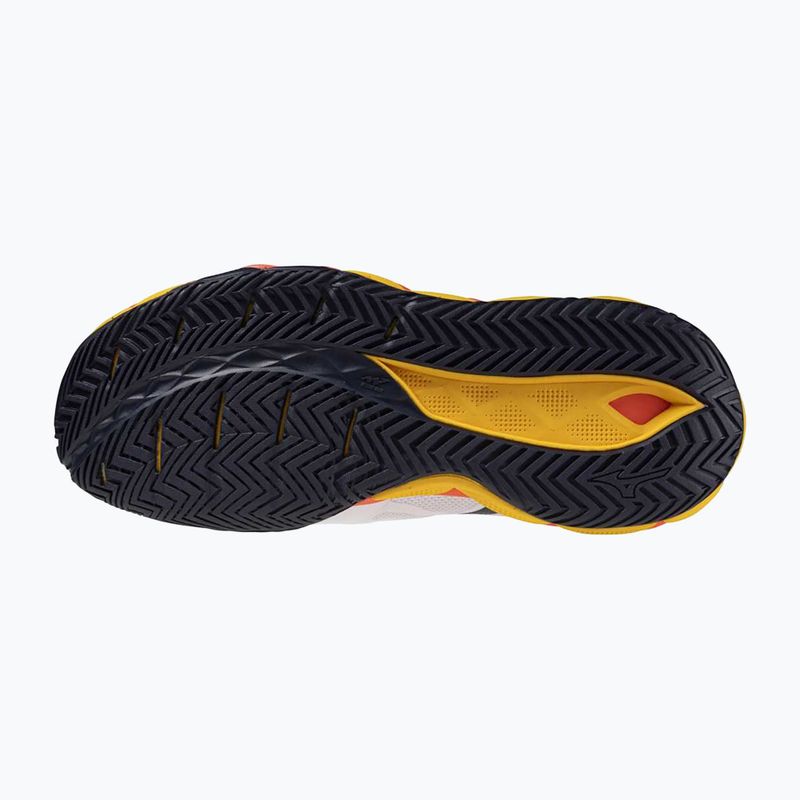 Обувки за тенис Mizuno Wave Enforce Tour 6 AC white/fiery coral 2/citrus 9