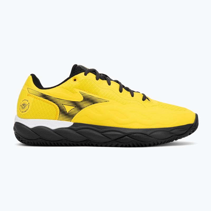 Обувки за падел Mizuno Wave Enforce Court Padel Vibrant yellow/black/black sand 2