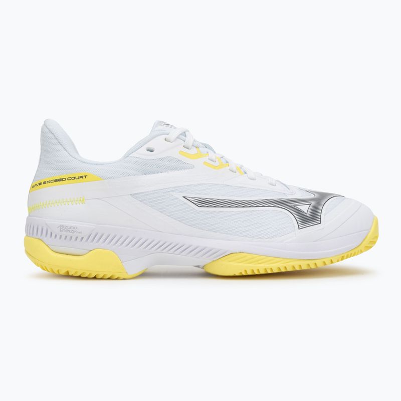 Дамски обувки за падел Mizuno Wave Exceed Court Padel W white/black send/lemon tonic 2
