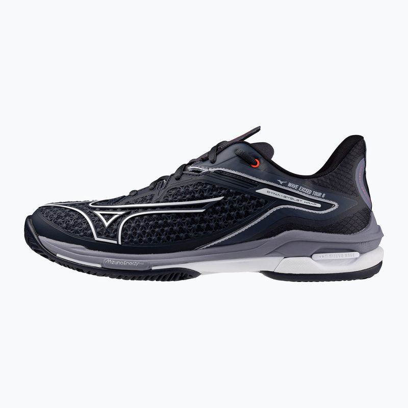 Mizuno Wave Exceed Tour 6 CC обувки за тенис odyssey сиво/бяло/син гранит