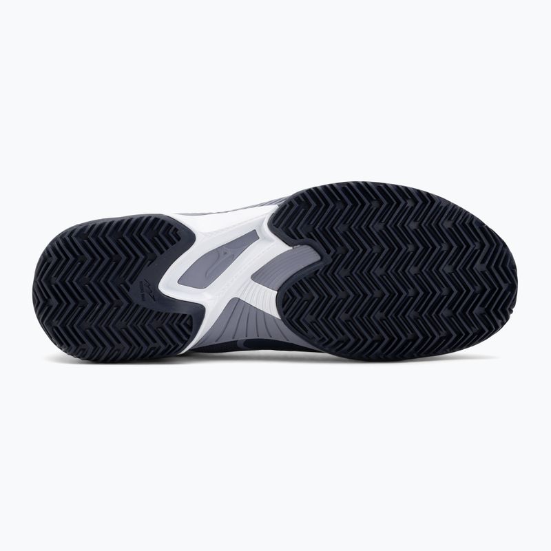 Mizuno Wave Exceed Court CC обувки за тенис odyssey сиво/бяло/син гранит 4