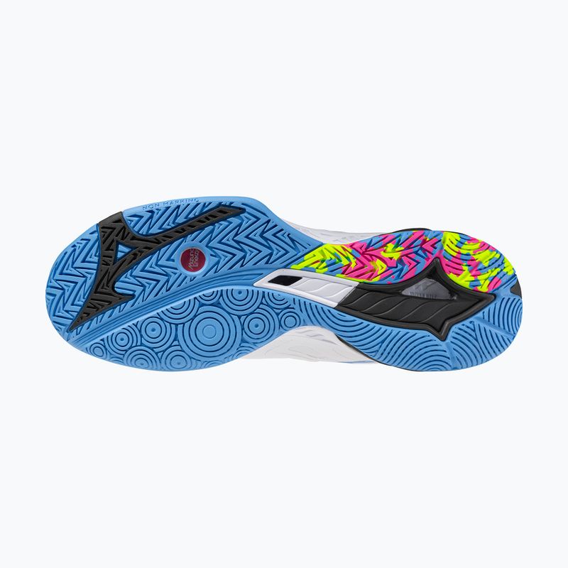Mizuno Wave Fang 2 обувки за бадминтон бяло/розова тетра/всички в чужбина 12