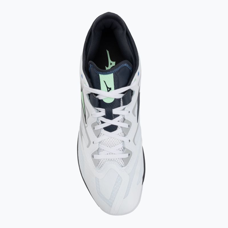 Обувки за тенис Mizuno Wave Medal Neo white/neo mint/india ink 5