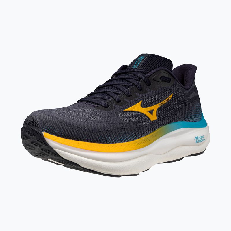 Мъжки обувки за бягане Mizuno Wave Sky 9 baritone blue/citrus/capri breeze 3