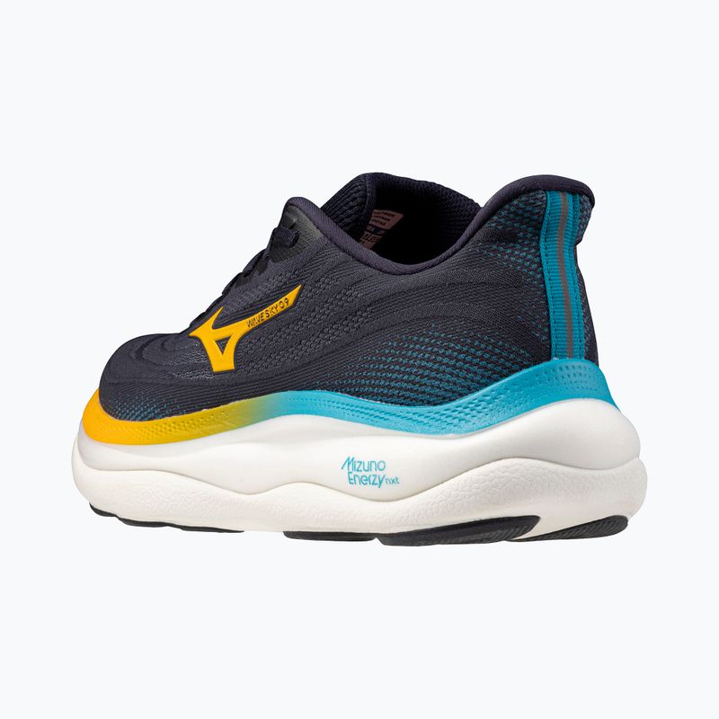Мъжки обувки за бягане Mizuno Wave Sky 9 baritone blue/citrus/capri breeze 4