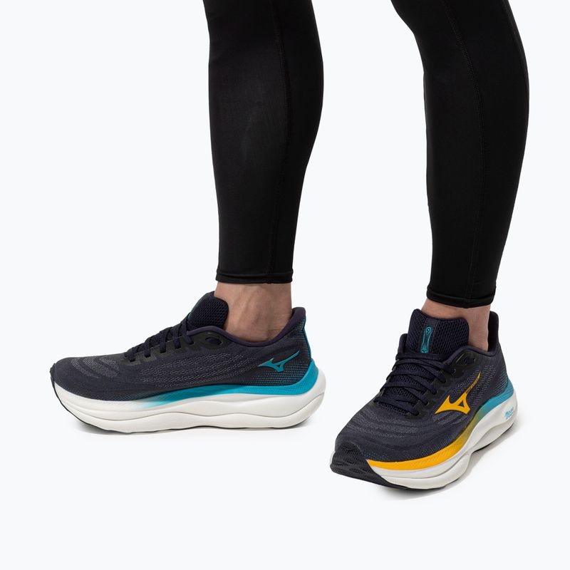 Мъжки обувки за бягане Mizuno Wave Sky 9 baritone blue/citrus/capri breeze 8