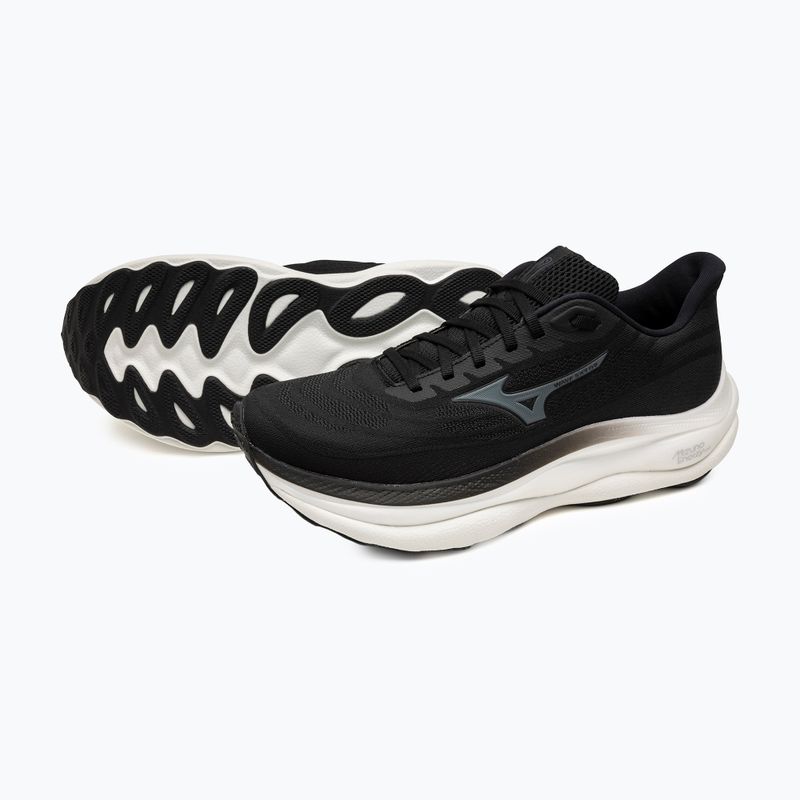 Мъжки обувки за бягане Mizuno Wave Sky 9 black/metallic grey/black sand 9
