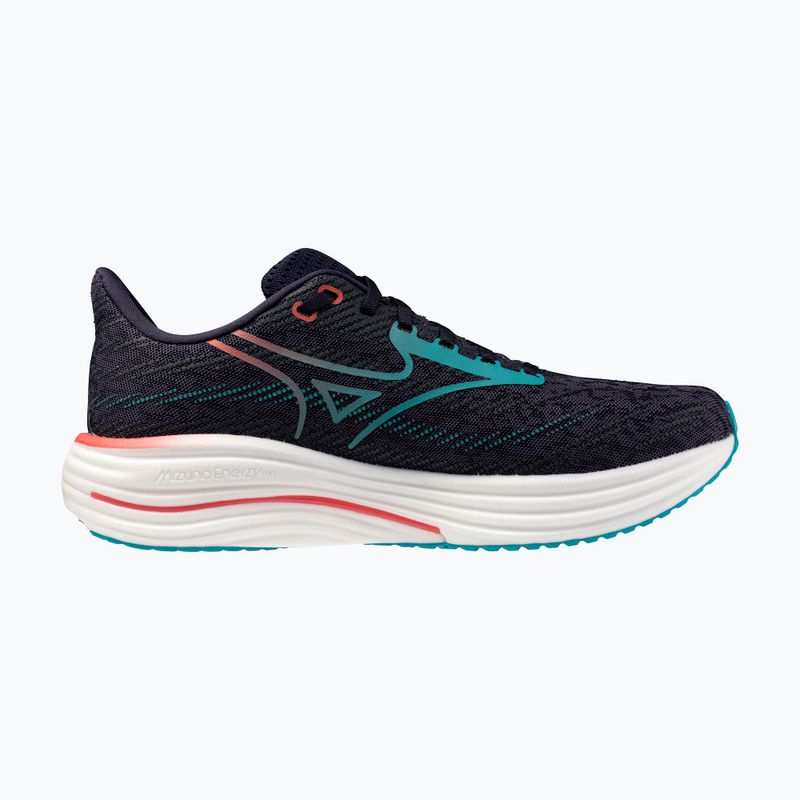 Мъжки обувки за бягане Mizuno Wave Rider 29 odyssey gray/Ccapri breeze/calypso coral 2