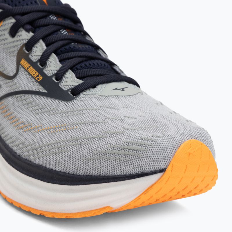 Мъжки обувки за бягане Mizuno Wave Rider 29 harbor mist/baritone blue/tang orange 7
