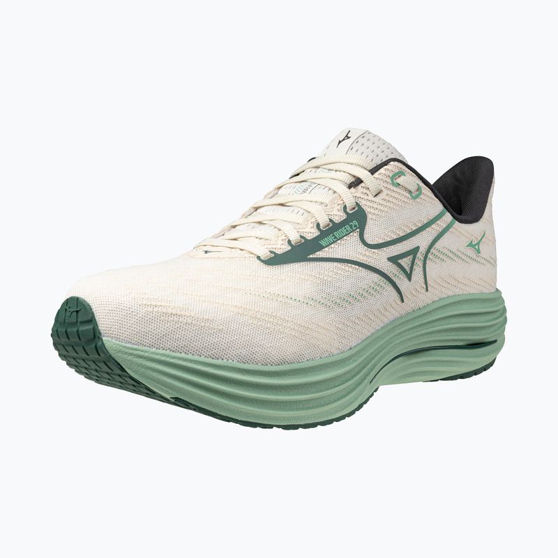 Мъжки обувки за бягане Mizuno Wave Rider 29 white/bistro green/creme de me 3