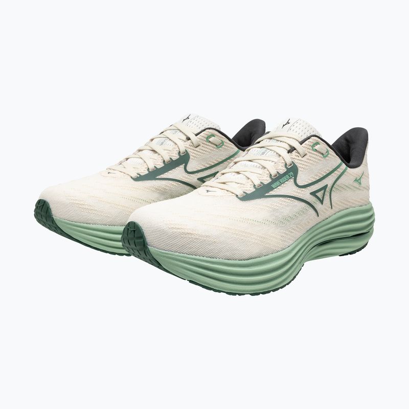 Мъжки обувки за бягане Mizuno Wave Rider 29 white/bistro green/creme de me 9