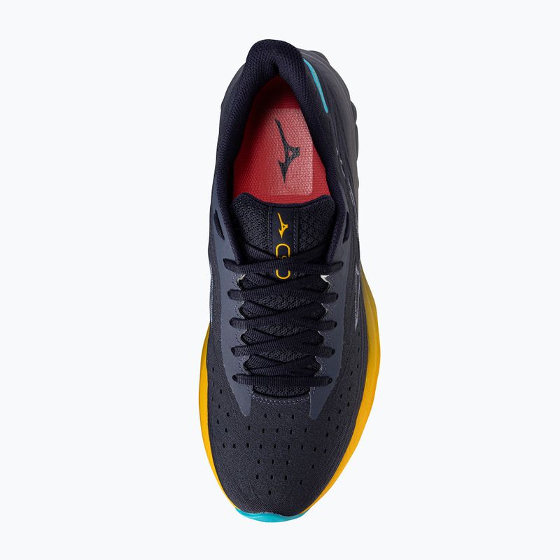 Мъжки обувки за бягане Mizuno Wave Skyrise 6 odyssey gray/icelandic blue/citrus 5