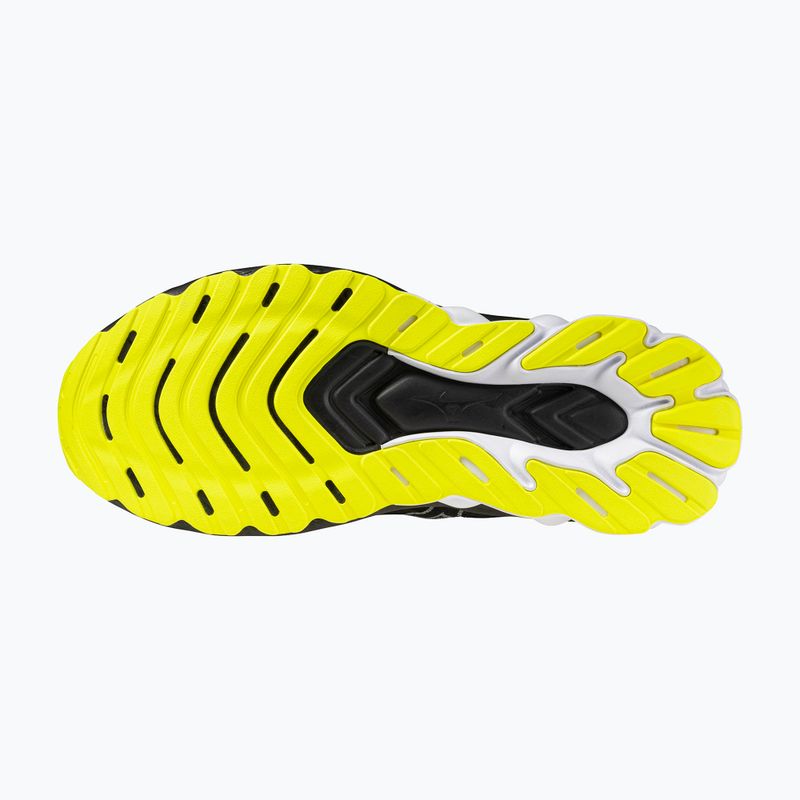 Мъжки обувки за бягане Mizuno Wave Skyrise 6 black/harbor mist/lemon tonic 11