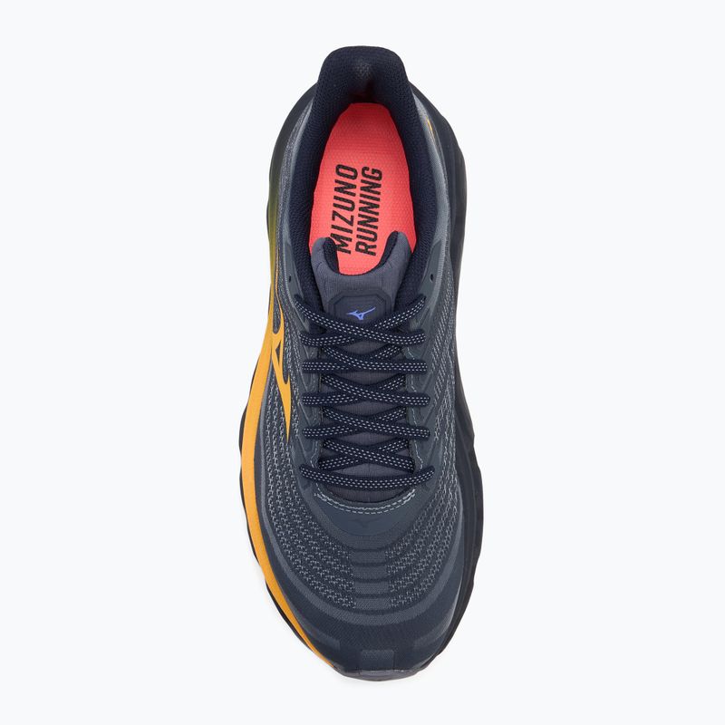 Мъжки обувки за бягане Mizuno Wave Horizon 8 blue granite/citrus/baritone blue 5