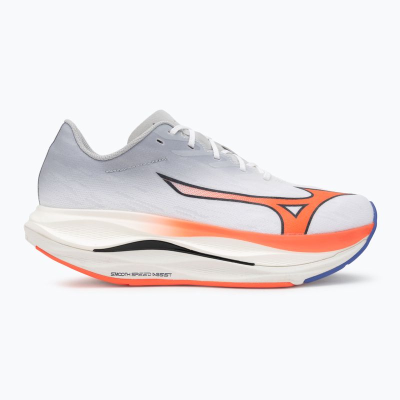 Мъжки обувки за бягане Mizuno Wave Rebellion Flash 3 white/fiery coral 2/iris bloom 2