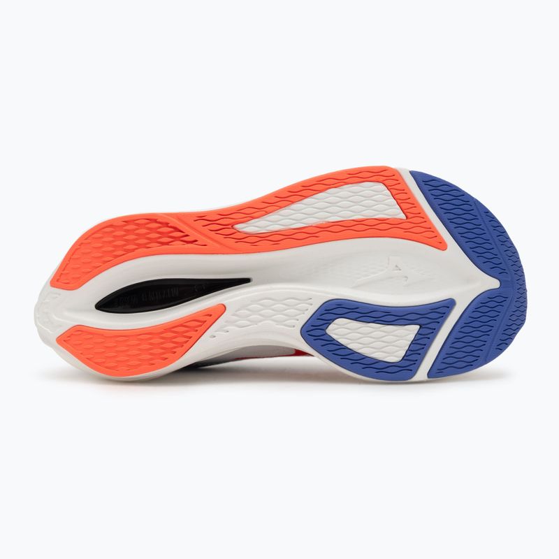 Мъжки обувки за бягане Mizuno Wave Rebellion Flash 3 white/fiery coral 2/iris bloom 4