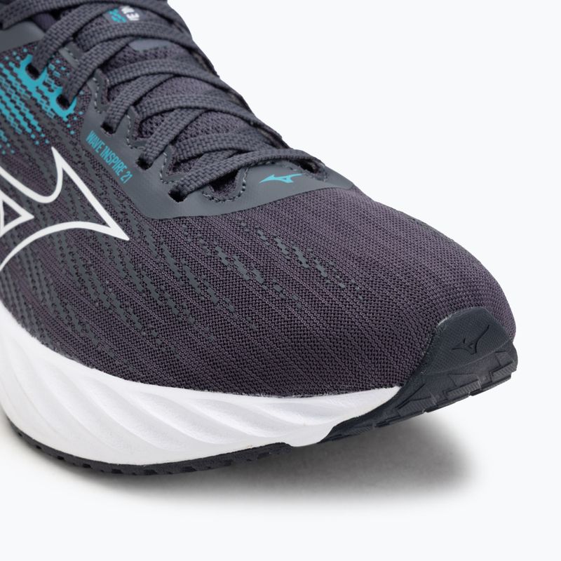 Мъжки обувки за бягане Mizuno Wave Inspire 21 odyssey gray/white/capri breez 7