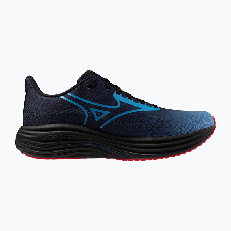 Mizuno Wave Rider 29 обувки за бягане amsterdam black/all aboard/high risk red 9