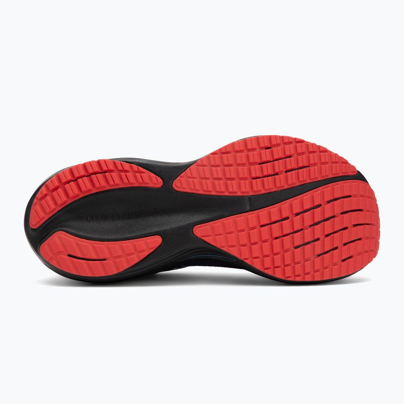 Mizuno Wave Rider 29 обувки за бягане amsterdam black/all aboard/high risk red 4