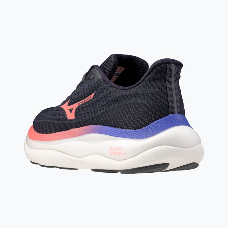 Дамски обувки за бягане Mizuno Wave Sky 9 odyssey gray/striking coral/iris bloom 5