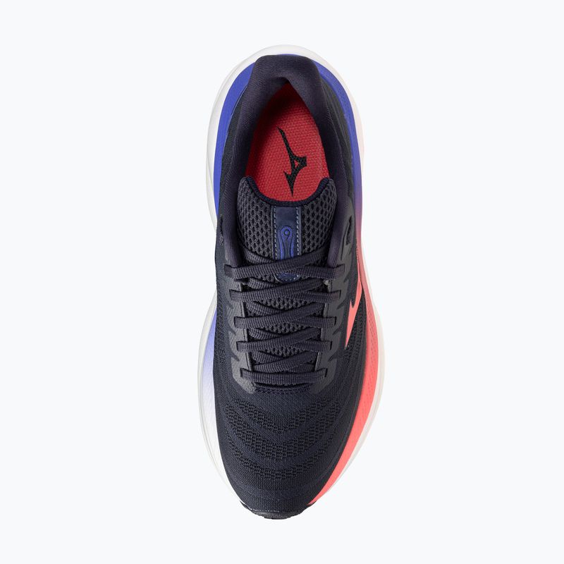 Дамски обувки за бягане Mizuno Wave Sky 9 odyssey gray/striking coral/iris bloom 7