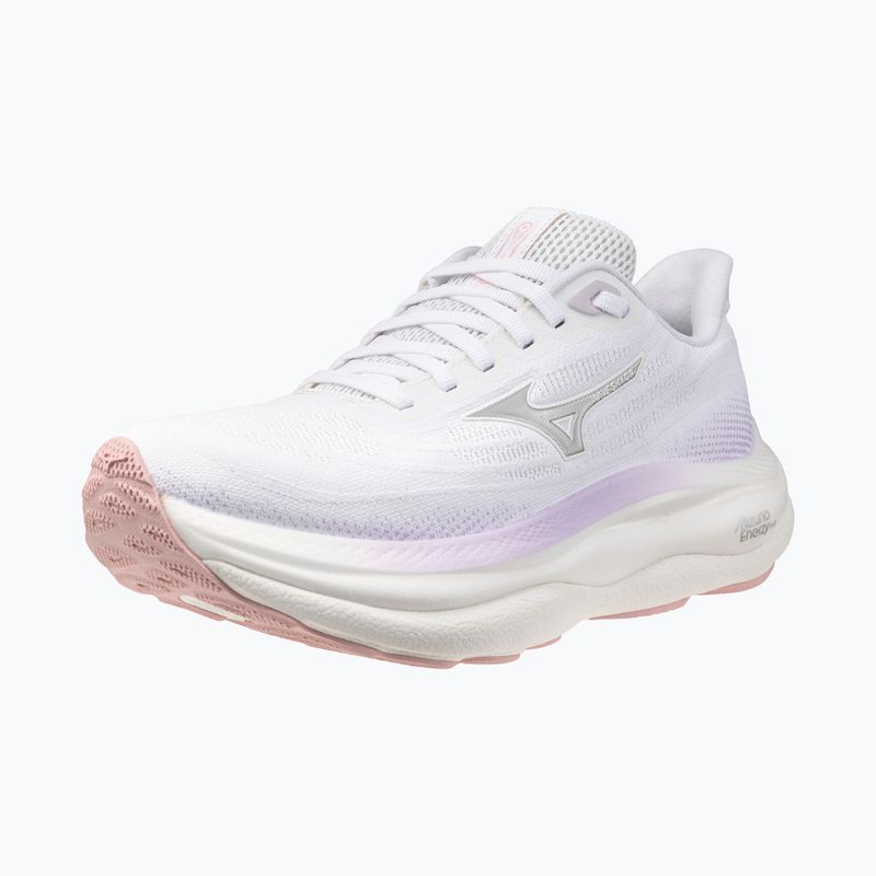 Дамски обувки за бягане Mizuno Wave Sky 9 white/silver/orchid petal 3