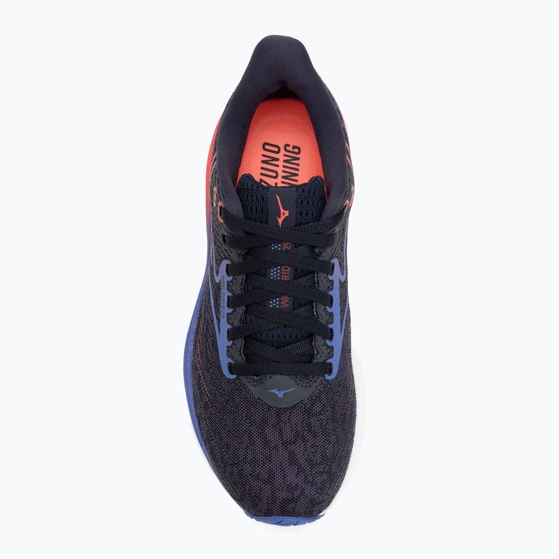 Дамски обувки за бягане Mizuno Wave Rider 29 odyssey gray/iris bloom/calypsocoral 5