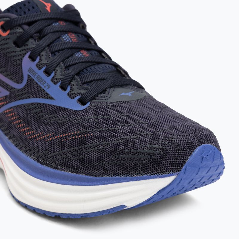 Дамски обувки за бягане Mizuno Wave Rider 29 odyssey gray/iris bloom/calypsocoral 7