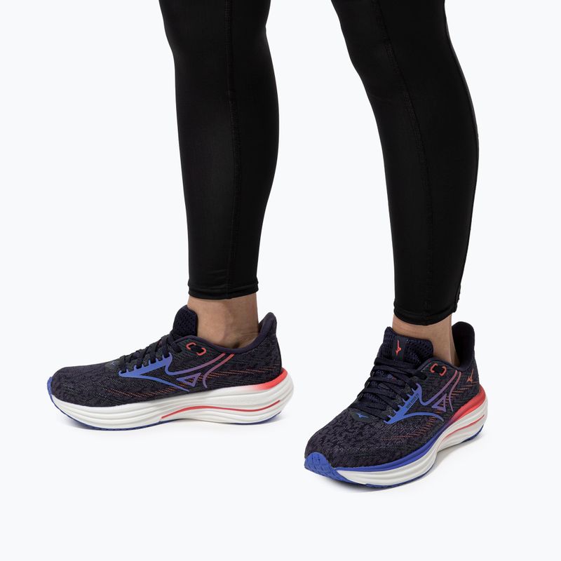Дамски обувки за бягане Mizuno Wave Rider 29 odyssey gray/iris bloom/calypsocoral 17