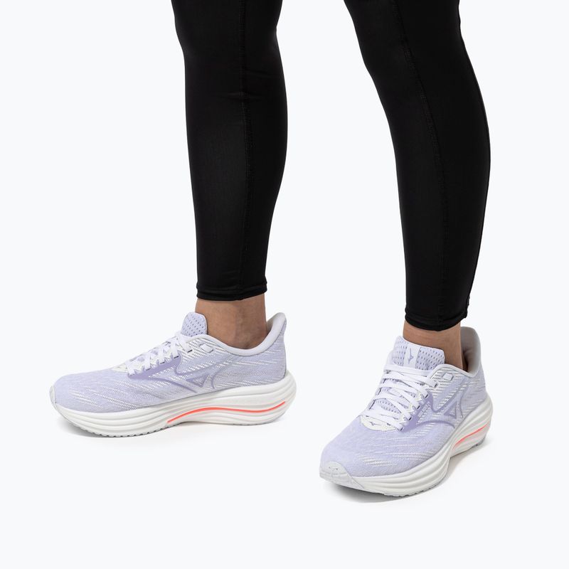 Дамски обувки за бягане Mizuno Wave Rider 29 white/icelandic blue/strikingcoral 10