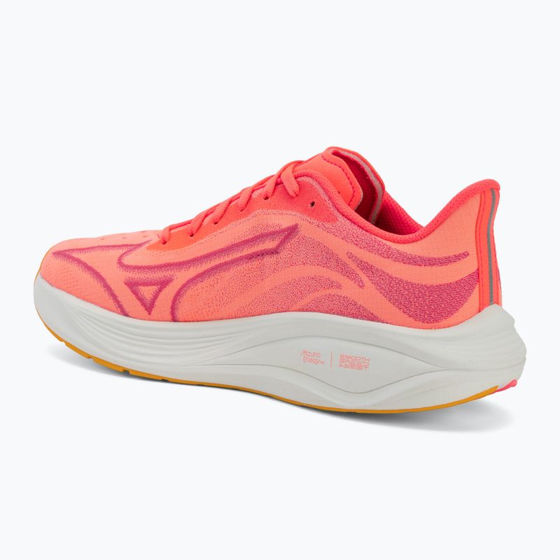 Дамски обувки за бягане Mizuno Neo Cosmo striking coral/snow white/citrus 3