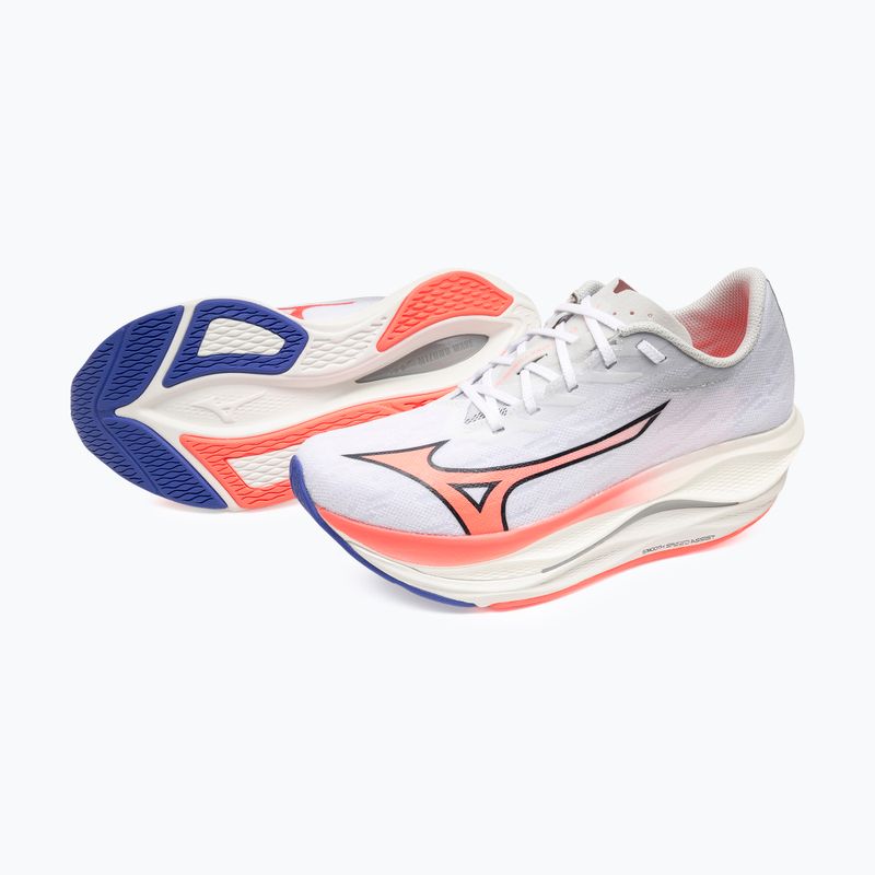 Дамски обувки за бягане Mizuno Wave Rebellion Flash 3 white/striking coral/iris bloom 16
