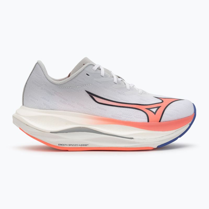 Дамски обувки за бягане Mizuno Wave Rebellion Flash 3 white/striking coral/iris bloom 2