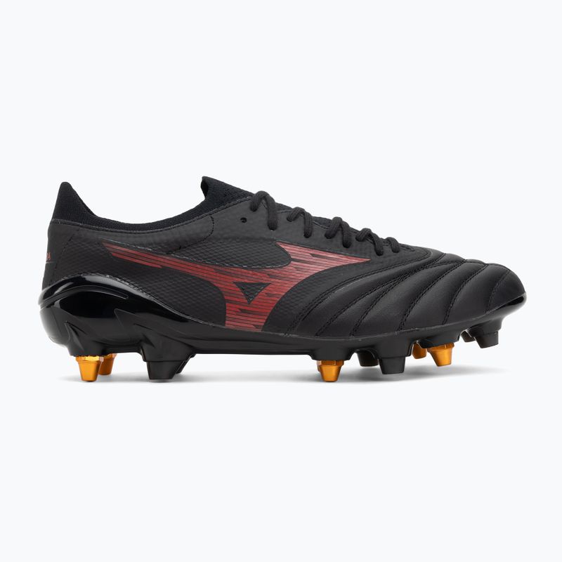 Мъжки футболни обувки Mizuno Morelia Neo IV Beta Elite Mix SG black/morelia 40th red/black 2
