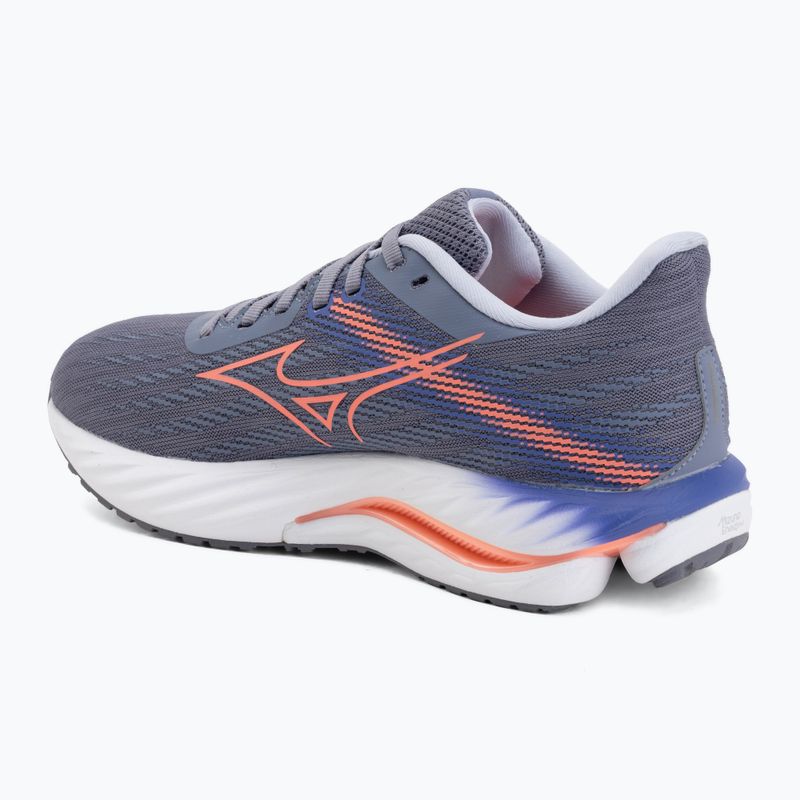 Дамски обувки за бягане Mizuno Wave Inspire 21 blue granite/striking coral/irisbloom 3