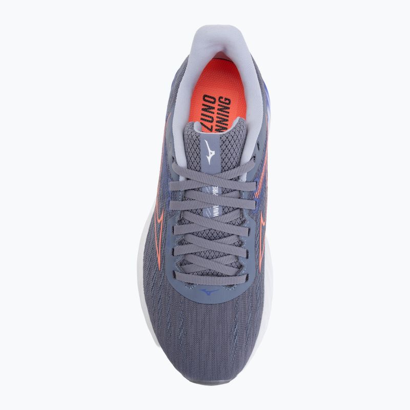 Дамски обувки за бягане Mizuno Wave Inspire 21 blue granite/striking coral/irisbloom 5