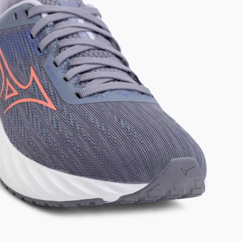Дамски обувки за бягане Mizuno Wave Inspire 21 blue granite/striking coral/irisbloom 7