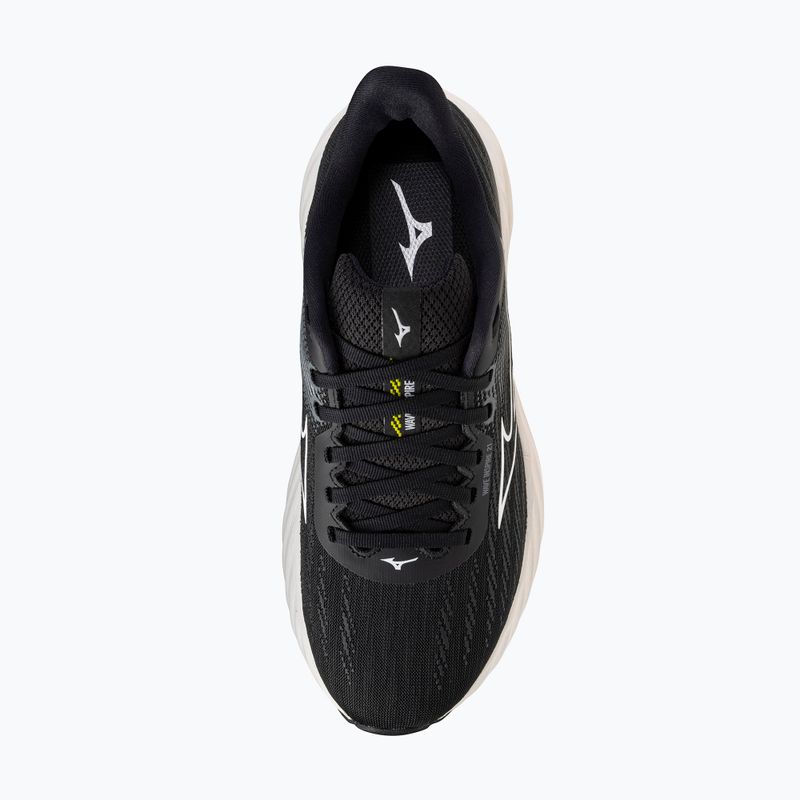 Дамски обувки за бягане Mizuno Wave Inspire 21 black/white/vibrant yellow 7