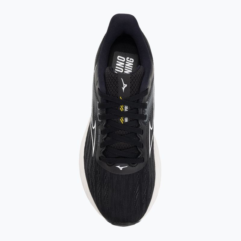 Дамски обувки за бягане Mizuno Wave Inspire 21 black/white/vibrant yellow 5