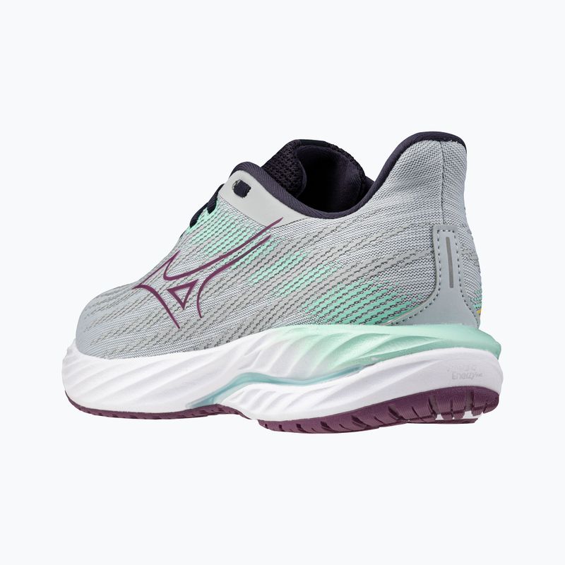 Дамски обувки за бягане Mizuno Wave Inspire 21 перлено синьо/тъмно лилаво/ледено зелено 4