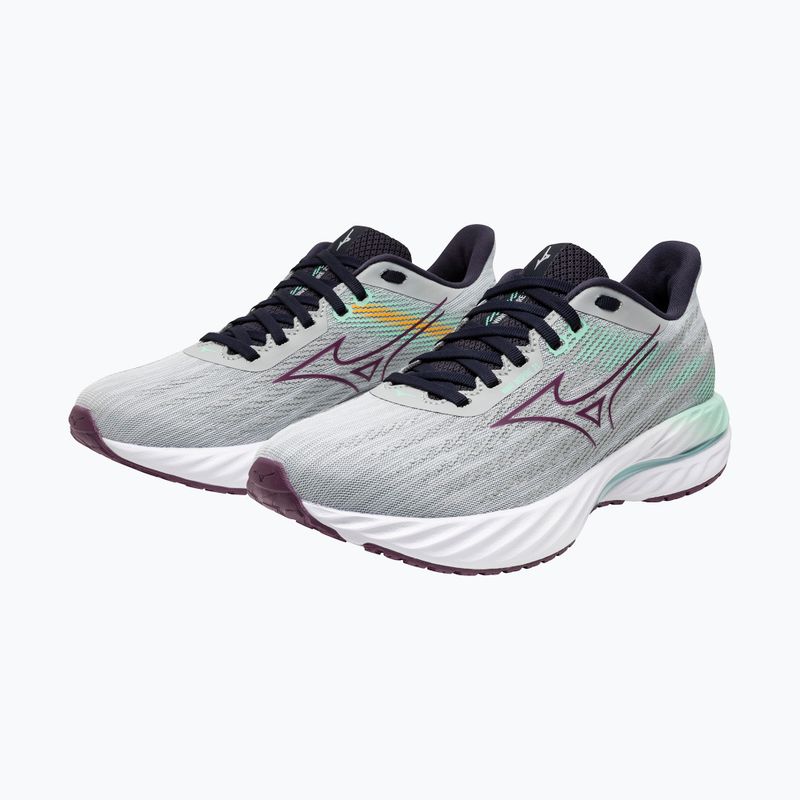Дамски обувки за бягане Mizuno Wave Inspire 21 перлено синьо/тъмно лилаво/ледено зелено 8