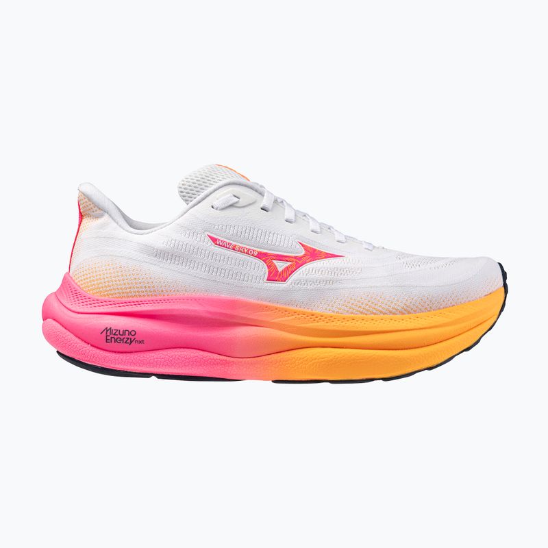 Обувки за бягане Mizuno Wave Sky 9 white/tang orange/pink tetra