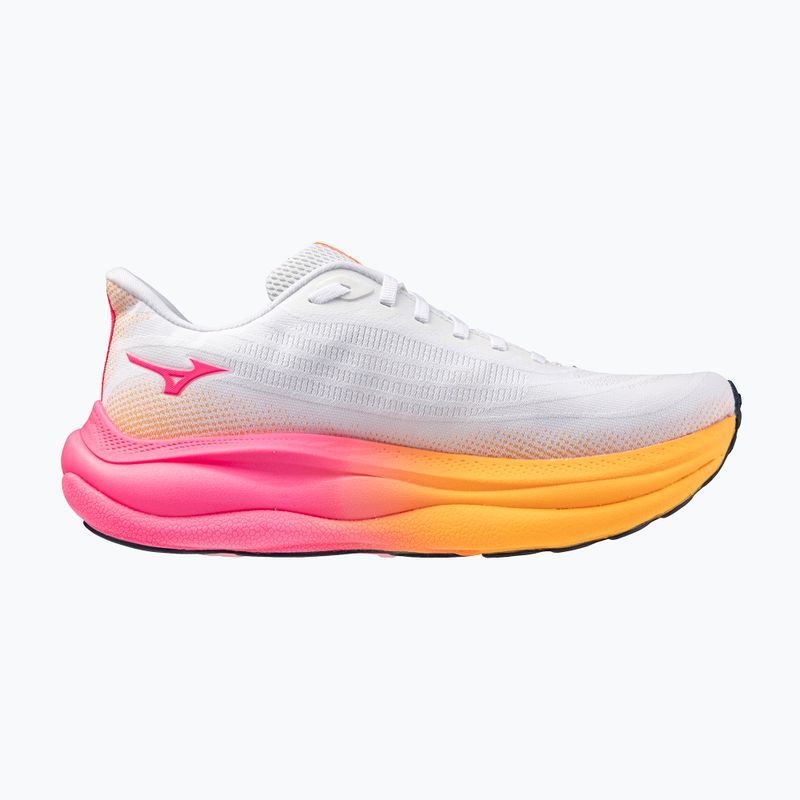 Обувки за бягане Mizuno Wave Sky 9 white/tang orange/pink tetra 2