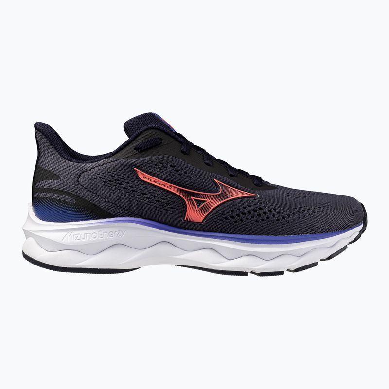 Дамски обувки за бягане Mizuno Wave Serene 2 baritone blue/striking coral/irisbloom 8