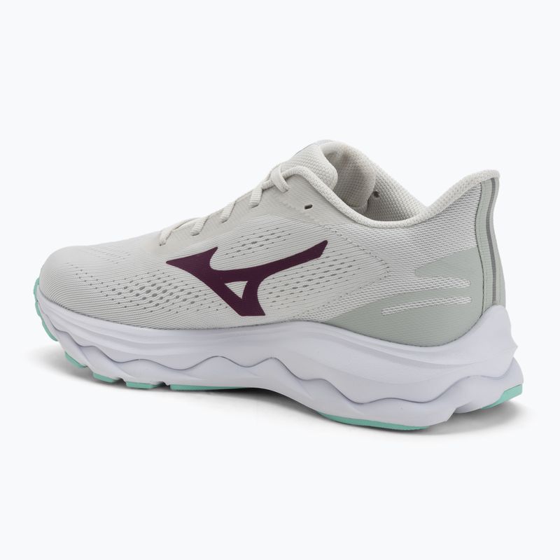 Дамски обувки за бягане Mizuno Wave Serene 2 snow white/dark purple/ice green 3