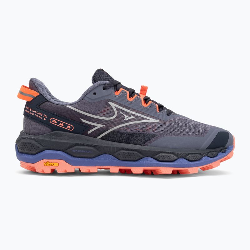 Дамски обувки за бягане Mizuno Wave Mujin 11 blue granite/silver/striking coral 2