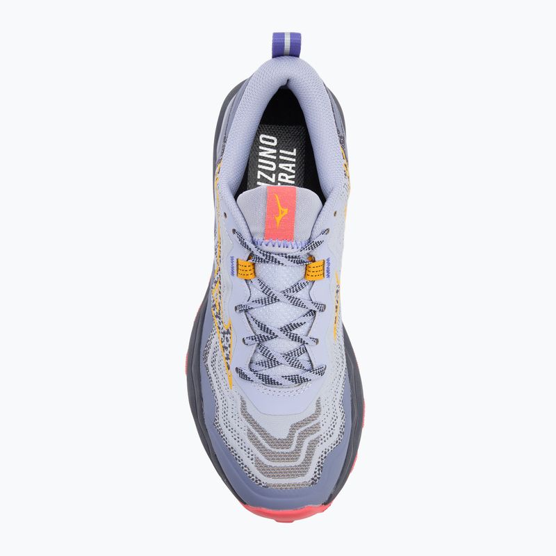 Дамски обувки за бягане Mizuno Wave Daichi 9 icelandic blue/citrus/calypsocoral 5