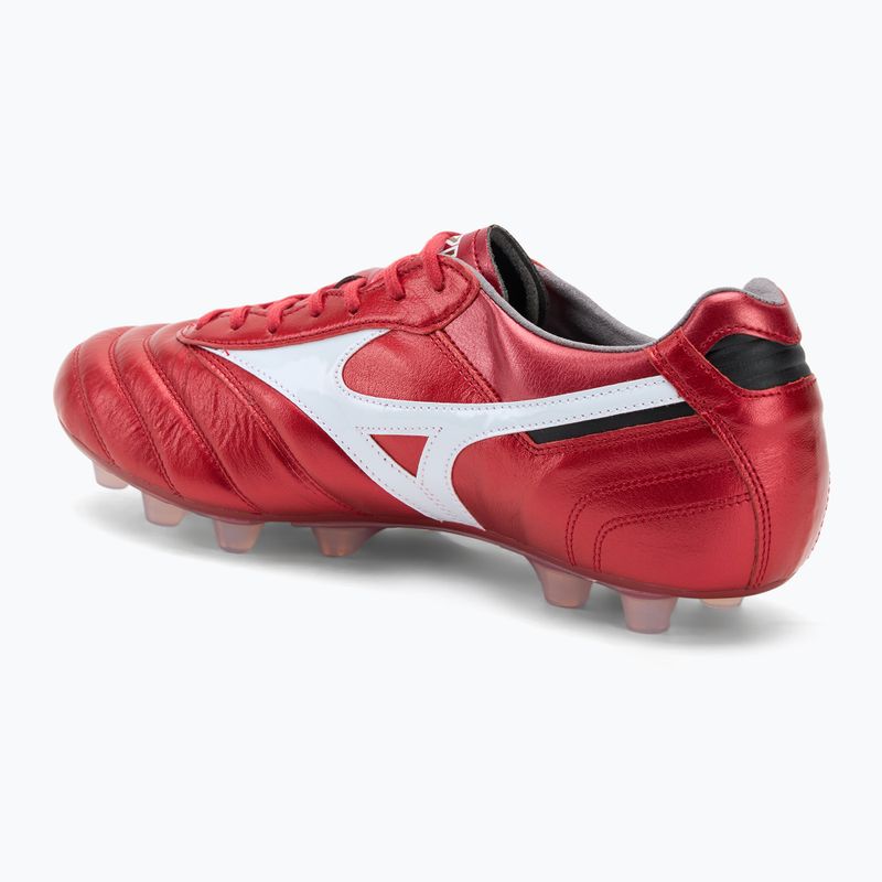 Мъжки футболни обувки Mizuno Morelia II Japan Md red/white/black 3
