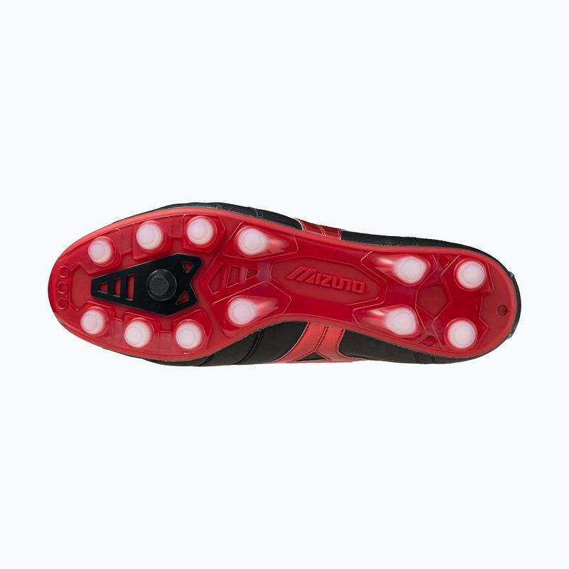 Мъжки футболни обувки Mizuno Morelia II Elite FG black/morelia 40th red/black sand 11