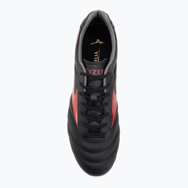 Мъжки футболни обувки Mizuno Morelia II Elite FG black/morelia 40th red/black sand 5